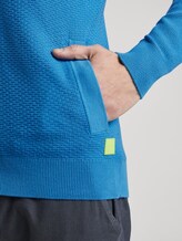 Strickjacke mit Stehkragen im Struktur-Mix - Männer - brilliant middle blue Strickjacke mit Stehkragen im Struktur-Mix - Männer - brilliant middle blue - 10 - TOM TAILOR