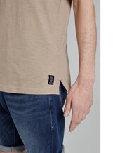 Basic Henley-T-Shirt in Melange-Optik - Männer - Silver Ecru Basic Henley-T-Shirt in Melange-Optik - Männer - Silver Ecru - 10 - TOM TAILOR