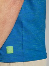 T-Shirt in Melange-Optik - Männer - mid blue melange inject T-Shirt in Melange-Optik - Männer - mid blue melange inject - 10 - TOM TAILOR