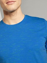 T-Shirt in Melange-Optik - Männer - mid blue melange inject T-Shirt in Melange-Optik - Männer - mid blue melange inject - 9 - TOM TAILOR