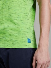 T-shirt in melange look - Mannen - neon green melange inject T-shirt in melange look - Mannen - neon green melange inject - 10 - TOM TAILOR