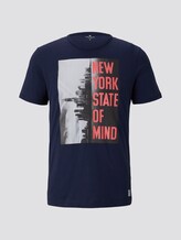 T-Shirt mit NYC-Print - Männer - Black Iris Blue T-Shirt mit NYC-Print - Männer - Black Iris Blue - 7 - TOM TAILOR