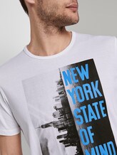T-Shirt mit NYC-Print - Männer - White T-Shirt mit NYC-Print - Männer - White - 10 - TOM TAILOR