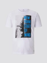T-Shirt mit NYC-Print - Männer - White T-Shirt mit NYC-Print - Männer - White - 7 - TOM TAILOR