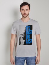T-Shirt mit NYC-Print - Männer - mushroom T-Shirt mit NYC-Print - Männer - mushroom - 1 - TOM TAILOR