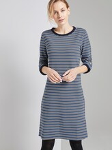 Gepunktetes Minikleid aus Jersey - Frauen - blue white structure Gepunktetes Minikleid aus Jersey - Frauen - blue white structure - 5 - TOM TAILOR