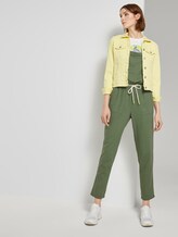 Utility dungarees jumpsuit - Women - olive green Utility dungarees jumpsuit - Women - olive green - 3 - TOM TAILOR Denim