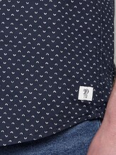 Gemustertes Kurzarmhemd - Männer - navy corn print Gemustertes Kurzarmhemd - Männer - navy corn print - 10 - TOM TAILOR Denim