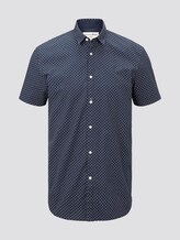 Gemustertes Kurzarmhemd - Männer - navy corn print Gemustertes Kurzarmhemd - Männer - navy corn print - 7 - TOM TAILOR Denim