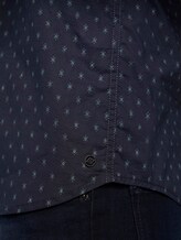 Gemustertes Hemd mit Mao-Kragen - Männer - navy diamond dot print Gemustertes Hemd mit Mao-Kragen - Männer - navy diamond dot print - 10 - TOM TAILOR Denim