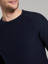 Feiner Strickpullover mit Struktur - Männer - Sky Captain Blue Feiner Strickpullover mit Struktur - Männer - Sky Captain Blue - 9 - TOM TAILOR