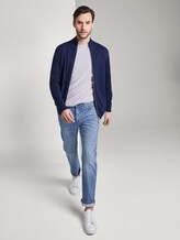 Feiner Strickpullover mit Struktur - Männer - White Feiner Strickpullover mit Struktur - Männer - White - 3 - TOM TAILOR