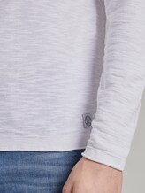 Feiner Strickpullover mit Struktur - Männer - White Feiner Strickpullover mit Struktur - Männer - White - 9 - TOM TAILOR