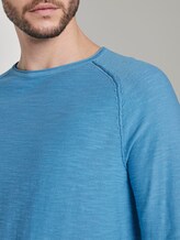 Feiner Strickpullover mit Struktur - Männer - soft cloud blue Feiner Strickpullover mit Struktur - Männer - soft cloud blue - 9 - TOM TAILOR
