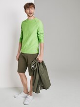 Feiner Strickpullover mit Struktur - Männer - neon gecko green Feiner Strickpullover mit Struktur - Männer - neon gecko green - 3 - TOM TAILOR