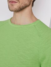 Feiner Strickpullover mit Struktur - Männer - neon gecko green Feiner Strickpullover mit Struktur - Männer - neon gecko green - 9 - TOM TAILOR
