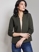Strukturierter Ottoman-Blazer - Frauen - Woodland Green Strukturierter Ottoman-Blazer - Frauen - Woodland Green - 5 - TOM TAILOR