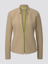 Strukturierter Ottoman-Blazer - Frauen - cream toffee Strukturierter Ottoman-Blazer - Frauen - cream toffee - 7 - TOM TAILOR