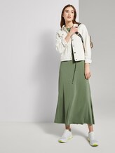 Maxi Neckholder-Kleid aus Modal-Jersey - Frauen - washed olive green Maxi Neckholder-Kleid aus Modal-Jersey - Frauen - washed olive green - 3 - TOM TAILOR Denim