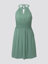 Mini Chiffonkleid mit Spitze - Frauen - dust green Mini Chiffonkleid mit Spitze - Frauen - dust green - 7 - TOM TAILOR Denim