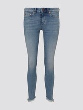 Jona Extra-Skinny Jeans mit Fransen - Frauen - Used Mid Stone Blue Denim Jona Extra-Skinny Jeans mit Fransen - Frauen - Used Mid Stone Blue Denim - 7 - TOM TAILOR Denim