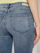 Jona Extra-Skinny Jeans mit Fransen - Frauen - Used Mid Stone Blue Denim Jona Extra-Skinny Jeans mit Fransen - Frauen - Used Mid Stone Blue Denim - 9 - TOM TAILOR Denim