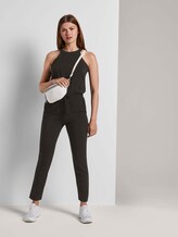 Relaxed halter jumpsuit - Women - Deep Black Relaxed halter jumpsuit - Women - Deep Black - 3 - TOM TAILOR Denim