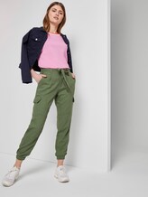 Utility Cargohose im Relaxed Fit - Frauen - olive green Utility Cargohose im Relaxed Fit - Frauen - olive green - 3 - TOM TAILOR Denim