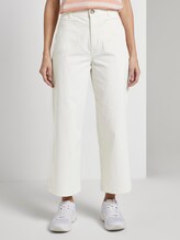 Highwaist Culotte-Hose - Frauen - Gardenia White Highwaist Culotte-Hose - Frauen - Gardenia White - 1 - TOM TAILOR Denim