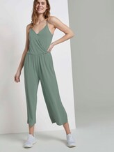 Culotte-Jumpsuit mit Trägern - Frauen - dust green Culotte-Jumpsuit mit Trägern - Frauen - dust green - 5 - TOM TAILOR Denim