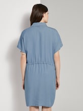 Utility shirt dress made of Lyocell - Women - light stone bright blue denim Utility shirt dress made of Lyocell - Women - light stone bright blue denim - 2 - TOM TAILOR Denim