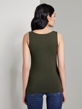 Basic Top - Frauen - Woodland Green Basic Top - Frauen - Woodland Green - 2 - TOM TAILOR