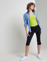 Basic Top - Frauen - citrus green Basic Top - Frauen - citrus green - 3 - TOM TAILOR