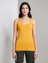 Basic Top - Frauen - deep golden yellow Basic Top - Frauen - deep golden yellow - 1 - TOM TAILOR
