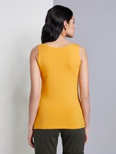 Basic Top - Frauen - deep golden yellow Basic Top - Frauen - deep golden yellow - 2 - TOM TAILOR