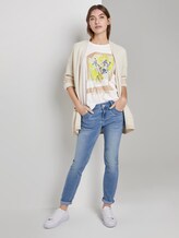 T-Shirt mit floralem Print - Frauen - Whisper White T-Shirt mit floralem Print - Frauen - Whisper White - 3 - TOM TAILOR