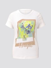 T-Shirt mit floralem Print - Frauen - Whisper White T-Shirt mit floralem Print - Frauen - Whisper White - 7 - TOM TAILOR
