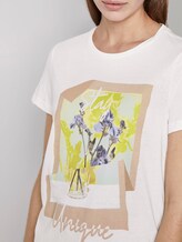T-Shirt mit floralem Print - Frauen - Whisper White T-Shirt mit floralem Print - Frauen - Whisper White - 9 - TOM TAILOR
