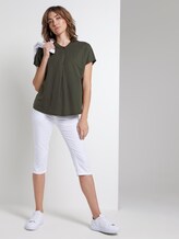 Halsband T-Shirt - Vrouwen - Woodland Green Halsband T-Shirt - Vrouwen - Woodland Green - 3 - TOM TAILOR