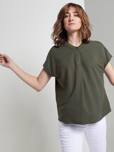 Halsband T-Shirt - Vrouwen - Woodland Green Halsband T-Shirt - Vrouwen - Woodland Green - 5 - TOM TAILOR