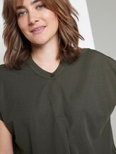 Halsband T-Shirt - Vrouwen - Woodland Green Halsband T-Shirt - Vrouwen - Woodland Green - 9 - TOM TAILOR