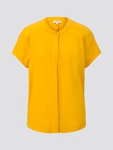 T-Shirt mit Henley-Ausschnitt - Frauen - deep golden yellow T-Shirt mit Henley-Ausschnitt - Frauen - deep golden yellow - 7 - TOM TAILOR