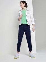 T-Shirt mit Rückenprint im Loose Fit - Frauen - dusty apple green T-Shirt mit Rückenprint im Loose Fit - Frauen - dusty apple green - 3 - TOM TAILOR Denim