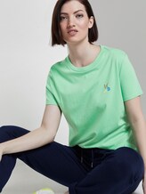 T-Shirt mit Rückenprint im Loose Fit - Frauen - dusty apple green T-Shirt mit Rückenprint im Loose Fit - Frauen - dusty apple green - 5 - TOM TAILOR Denim