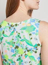 Gemustertes Top aus Jersey - Frauen - white flower print Gemustertes Top aus Jersey - Frauen - white flower print - 10 - TOM TAILOR Denim