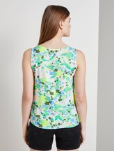 Gemustertes Top aus Jersey - Frauen - white flower print Gemustertes Top aus Jersey - Frauen - white flower print - 2 - TOM TAILOR Denim