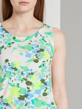 Gemustertes Top aus Jersey - Frauen - white flower print Gemustertes Top aus Jersey - Frauen - white flower print - 9 - TOM TAILOR Denim