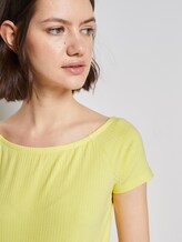 Schulterfreies Carmen-T-Shirt - Frauen - daffodil yellow Schulterfreies Carmen-T-Shirt - Frauen - daffodil yellow - 9 - TOM TAILOR Denim