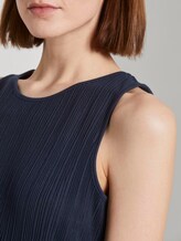 Plissée-Top - Frauen - Real Navy Blue Plissée-Top - Frauen - Real Navy Blue - 10 - TOM TAILOR Denim