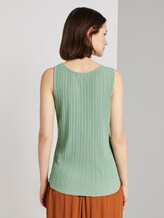 Plissée-Top - Frauen - dust green Plissée-Top - Frauen - dust green - 2 - TOM TAILOR Denim